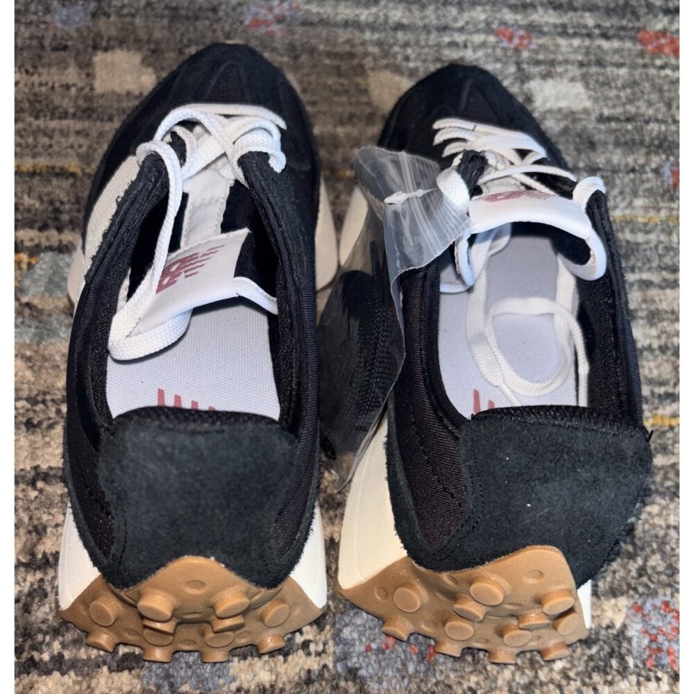 Black and White Women's Sneakers - Stylish Everyday Comfort - Picture 3 of 9
